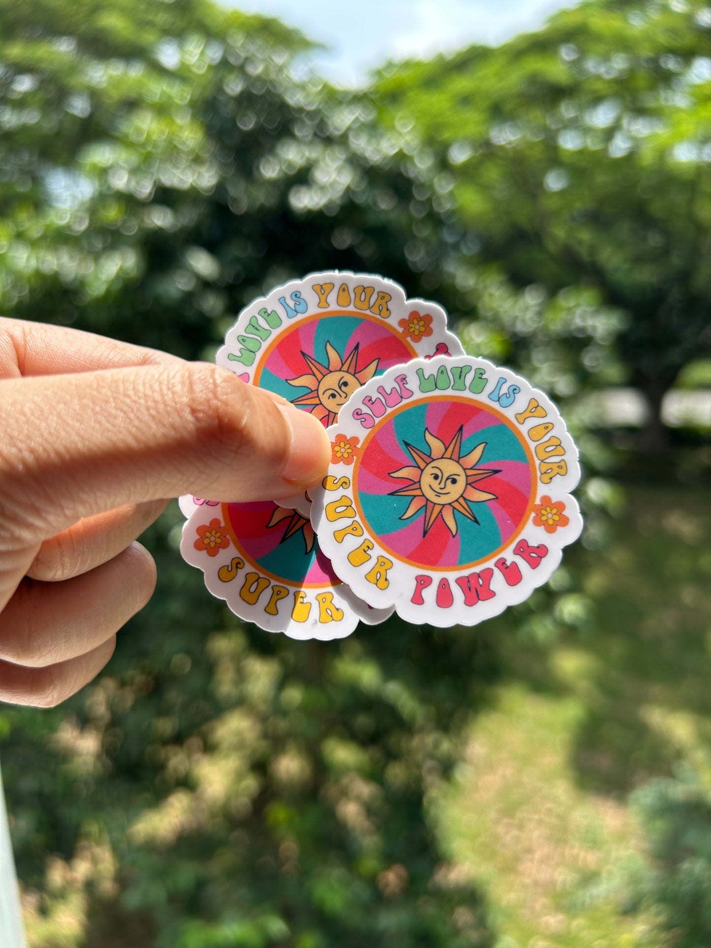 Self Love, Superpower Sticker